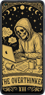 Силиконовый чехол The Overthinker для Xiaomi Redmi Note 9T - 6774u-2261 изображение 