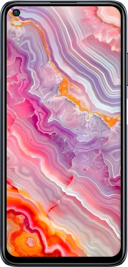 Силіконовий чехол Мрамор 2 для Xiaomi Redmi Note 9T - 6307u-2261 изображение 