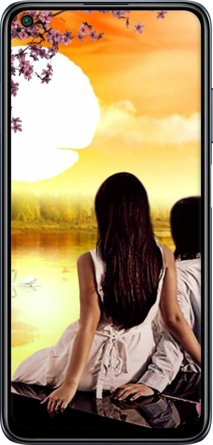 Силиконовый чехол Sunset для Xiaomi Redmi Note 9T - 6607u-2261 изображение 