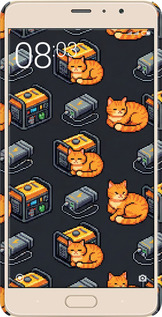 3D пластиковый матовый чехол Autonomous Zone для Xiaomi Redmi Pro - 6771m-342 изображение 