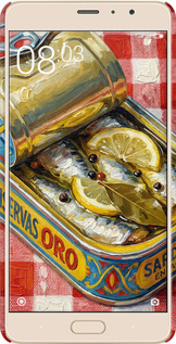 3D пластиковый матовый чехол Vintage Sardine Tin Phone для Xiaomi Redmi Pro - 6772m-342 изображение 