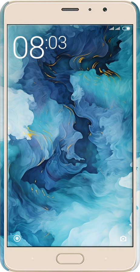 3D пластиковий матовий чехол Акварель для Xiaomi Redmi Pro - 6320m-342 изображение 