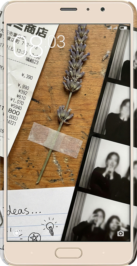 3D пластиковий матовий чехол Aesthetic Scrapbook Collage для Xiaomi Redmi Pro - 6773m-342 изображение 