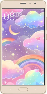 Силіконовий чехол Хмари та веселка для Xiaomi Redmi Pro - 6312u-342 изображение 