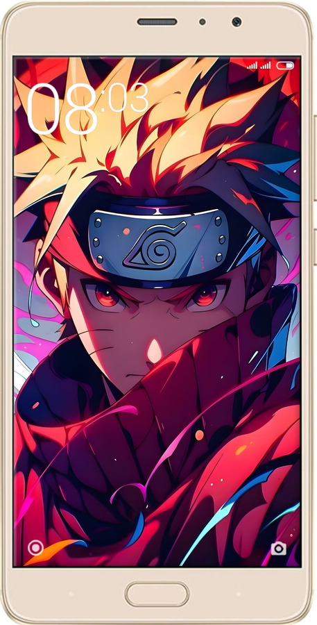 Силиконовый чехол Наруто для Xiaomi Redmi Pro - 6274u-342 изображение 