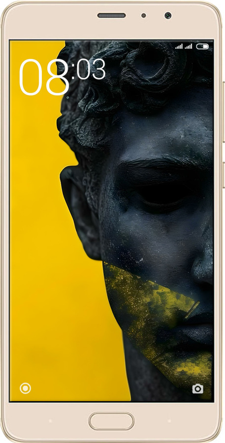 Силіконовий чехол Статуя арт для Xiaomi Redmi Pro - 6330u-342 изображение 