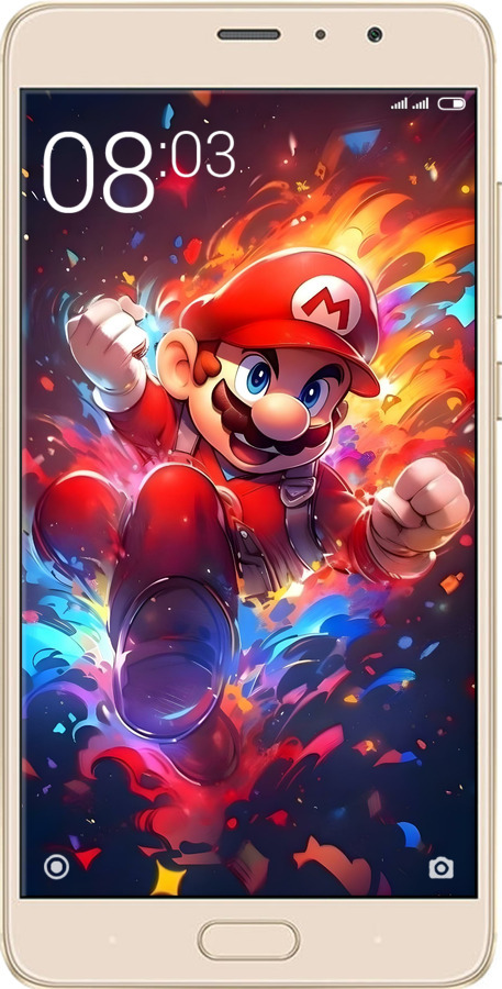 Силіконовий чехол Супер Маріо для Xiaomi Redmi Pro - 6342u-342 изображение 