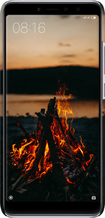 3D пластиковый матовый чехол Огонь для Xiaomi Redmi S2 - 6021m-1494 изображение 