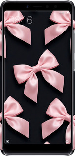 3D пластиковый матовый чехол Coquette Ribbons Dark Coquette для Xiaomi Redmi S2 - 6767m-1494 изображение 