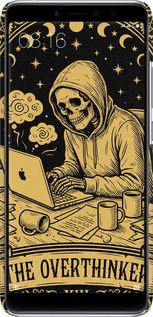 3D пластиковий матовий чехол The Overthinker для Xiaomi Redmi S2 - 6774m-1494 изображение 