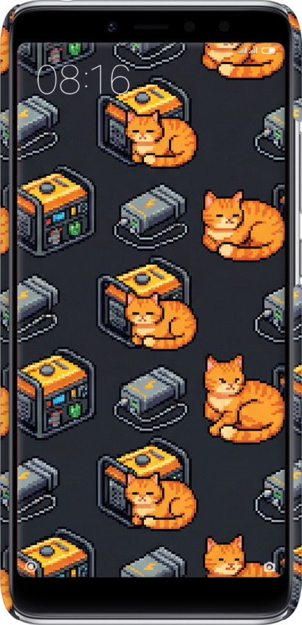 3D пластиковый матовый чехол Autonomous Zone для Xiaomi Redmi S2 - 6771m-1494 изображение 