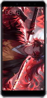 2D пластиковый чехол Аниме воин для Xiaomi Redmi S2 - 6281t-1494 изображение 