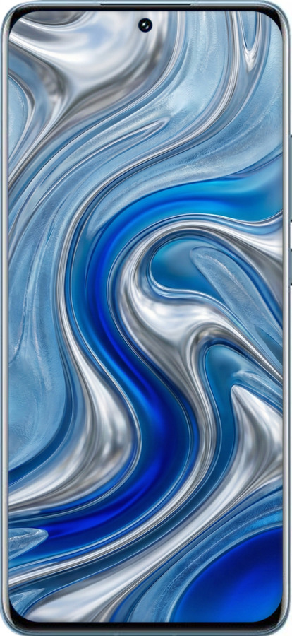 TPU чехол Liquid Chrome для Xiaomi 12 - 6781b-2555 изображение 