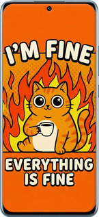 Силіконовий чехол Funny Cat для Xiaomi 12 - 6786u-2555 изображение 