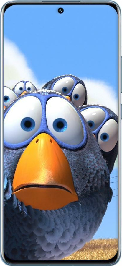 Силиконовый чехол Angry Birds для Xiaomi 12X - 6008u-2941 изображение 