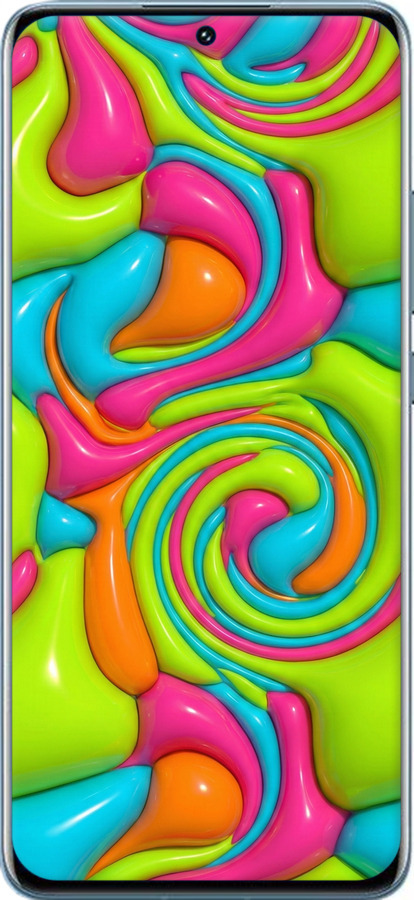 Силиконовый чехол Y2K Jelly Dream для Xiaomi 12X - 6780u-2941 изображение 