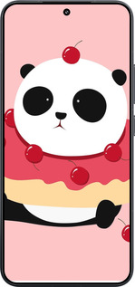 TPU чехол Панда з пончиком для Xiaomi Xiaomi 15 - 3991b-3880 изображение 