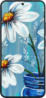 TPU чехол Красиві арт-ромашки для Xiaomi Xiaomi 15 - 4031b-3880 изображение 