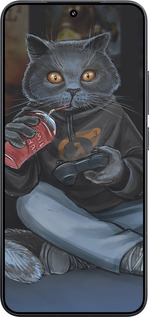 TPU чехол gamer cat для Xiaomi Xiaomi 15 - 4140b-3880 изображение 