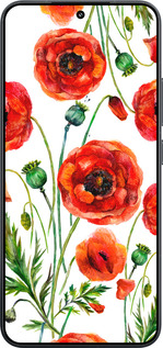 TPU чехол Нарисованные маки для Xiaomi Xiaomi 15 - 4278b-3880 изображение 