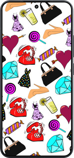 TPU чехол stickers для Xiaomi Xiaomi 15 - 4757b-3880 изображение 