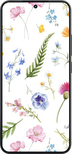 TPU чехол Цветочный фон v2 для Xiaomi Xiaomi 15 - 5472b-3880 изображение 