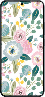 TPU чехол Квіткові шпалери v2 для Xiaomi Xiaomi 15 - 5602b-3880 изображение 