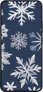 TPU чехол Снежинки для Xiaomi Xiaomi 15 - 5821b-3880 изображение 