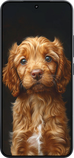 TPU чехол Cocker spaniel на черном фоне для Xiaomi Xiaomi 15 - 6137b-3880 изображение 