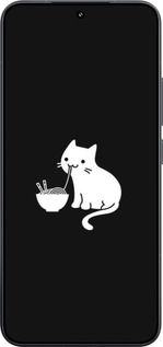 TPU чехол С милым котом на черном фоне для Xiaomi Xiaomi 15 - 6528b-3880 изображение 