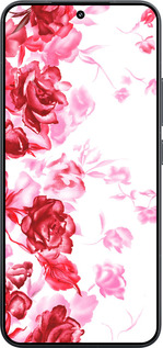 TPU чехол Намальовані троянди для Xiaomi Xiaomi 15 - 724b-3880 изображение 