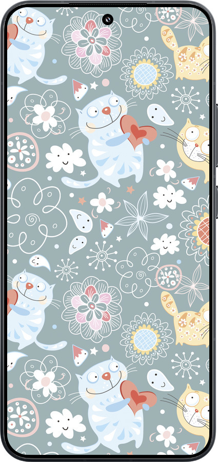 TPU чехол Кошенята v3 для Xiaomi Xiaomi 15 - 1223b-3880 изображение 