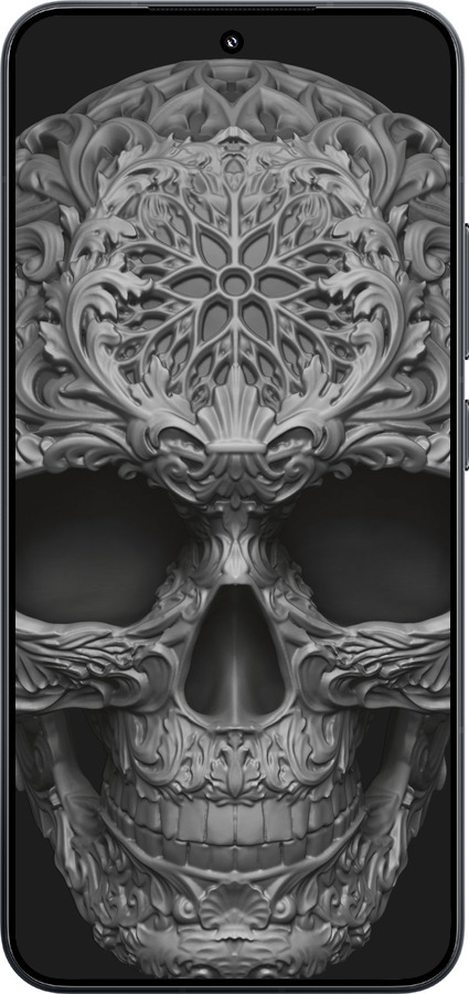 TPU чехол skull-ornament для Xiaomi Xiaomi 15 - 4101b-3880 изображение 
