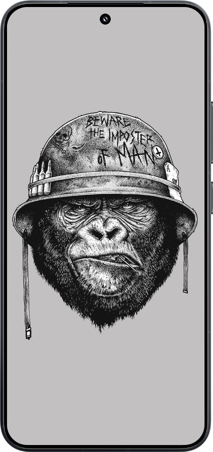 TPU чехол military monkey для Xiaomi Xiaomi 15 - 4177b-3880 изображение 