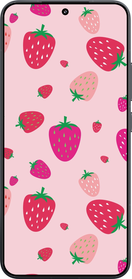 TPU чехол Полунички для Xiaomi Xiaomi 15 - 4332b-3880 изображение 
