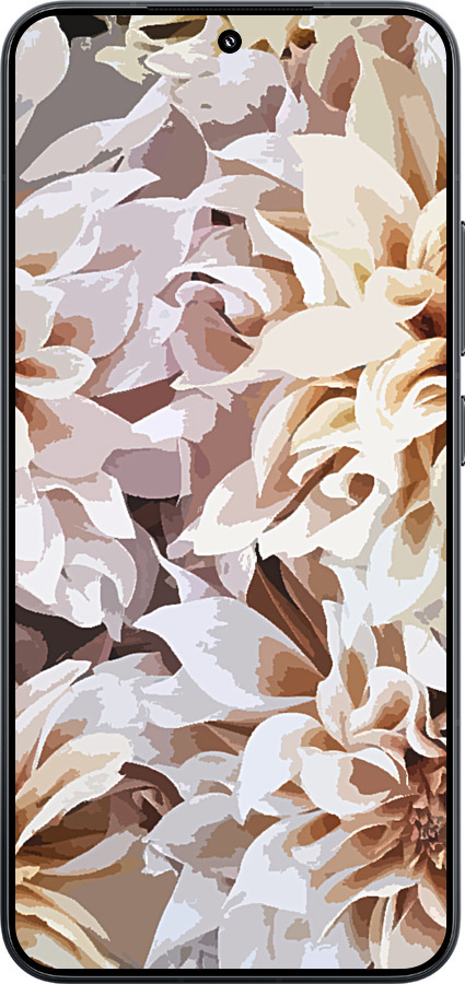 TPU чехол пионы акварелью для Xiaomi Xiaomi 15 - 4376b-3880 изображение 