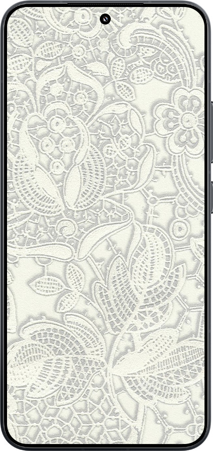 TPU чехол Біле мереживо для Xiaomi Xiaomi 15 - 4383b-3880 изображение 