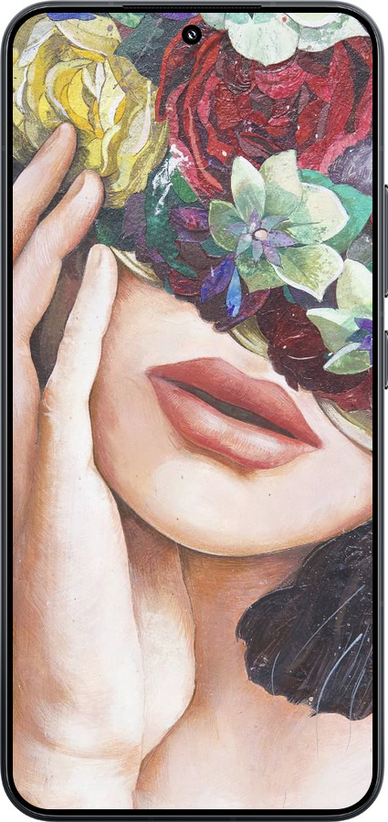 TPU чехол Head Flower для Xiaomi Xiaomi 15 - 4460b-3880 изображение 