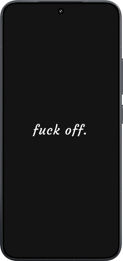 TPU чехол Fuck off для Xiaomi Xiaomi 15 - 4731b-3880 изображение 