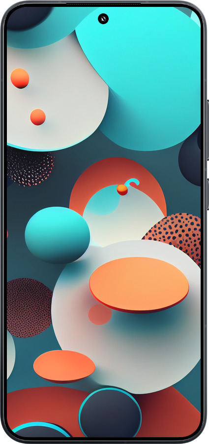 TPU чехол Горошок абстракція для Xiaomi Xiaomi 15 - 5608b-3880 изображение 