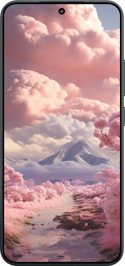 TPU чехол Розовые облака для Xiaomi Xiaomi 15 - 5660b-3880 изображение 