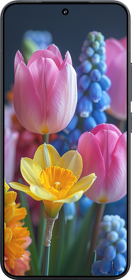 TPU чехол Весенние цветы для Xiaomi Xiaomi 15 - 6058b-3880 изображение 