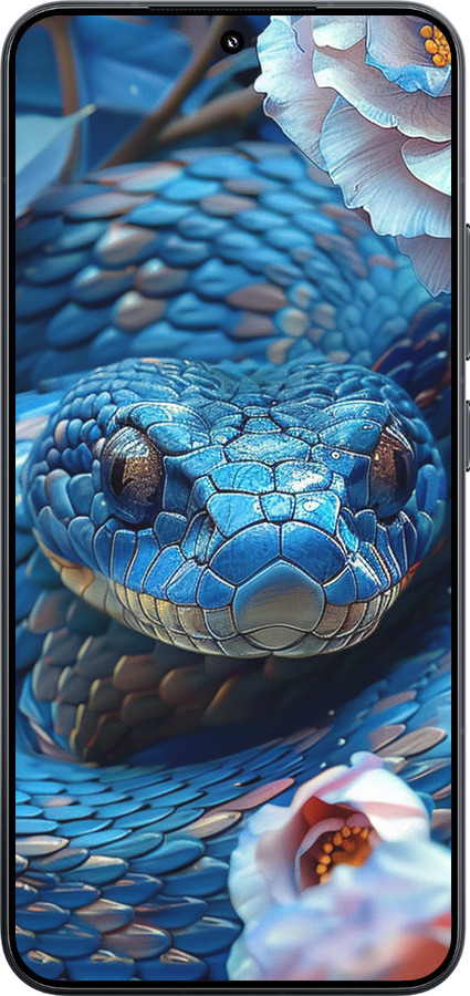 TPU чехол Blue Snake для Xiaomi Xiaomi 15 - 6079b-3880 изображение 
