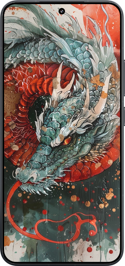 TPU чехол Стихия огня для Xiaomi Xiaomi 15 - 6101b-3880 изображение 