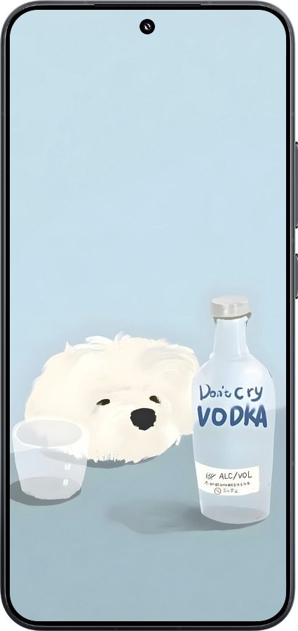 TPU чехол Пес водка для Xiaomi Xiaomi 15 - 6368b-3880 изображение 