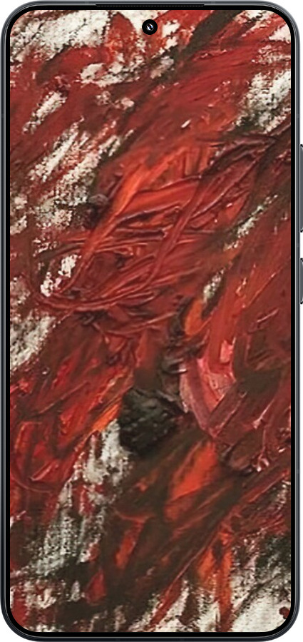 TPU чехол Абстрактная композиция в красных тонах для Xiaomi Xiaomi 15 - 6541b-3880 изображение 