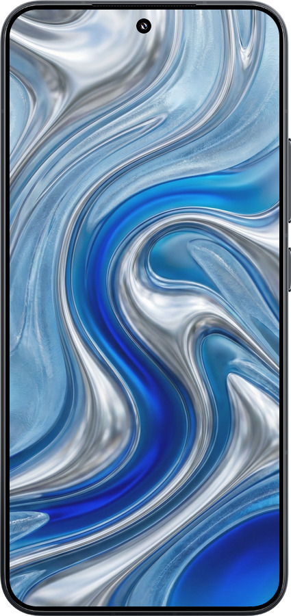 TPU чехол Liquid Chrome для Xiaomi Xiaomi 15 - 6781b-3880 изображение 