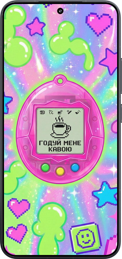 TPU чехол Y2K Aesthetic Retro Pet: Годуй мене кавою для Xiaomi Xiaomi 15 - 6784b-3880 изображение 