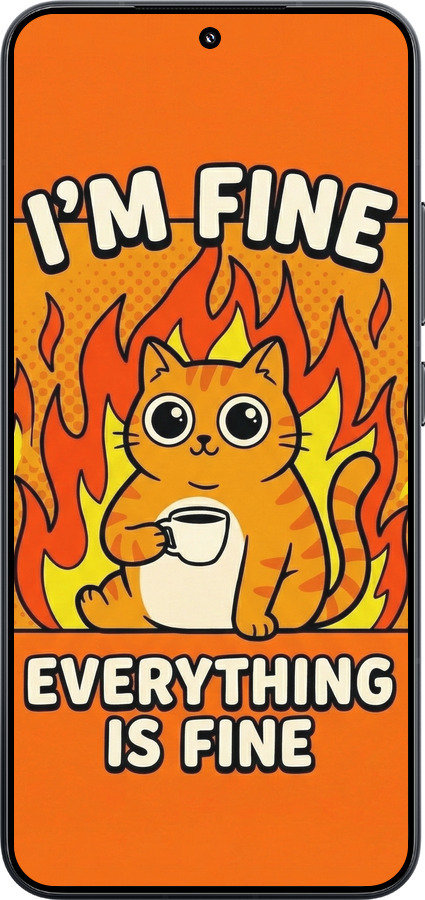 TPU чехол Funny Cat для Xiaomi Xiaomi 15 - 6786b-3880 изображение 