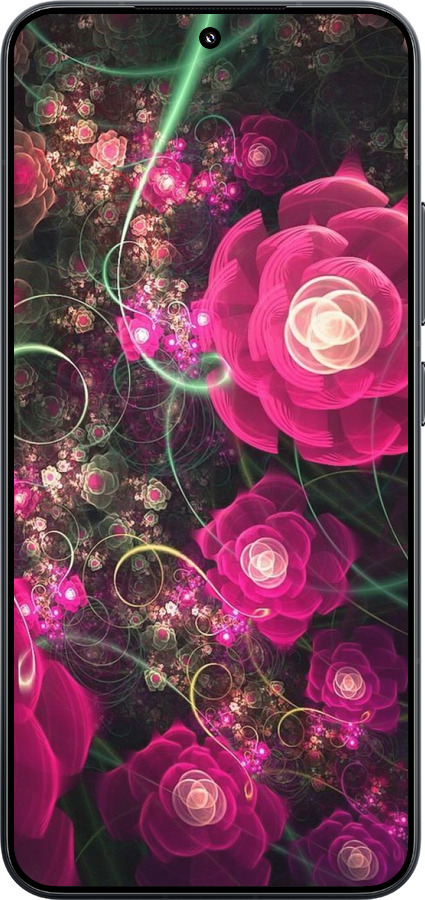 TPU чехол Абстрактные цветы 3 для Xiaomi Xiaomi 15 - 850b-3880 изображение 